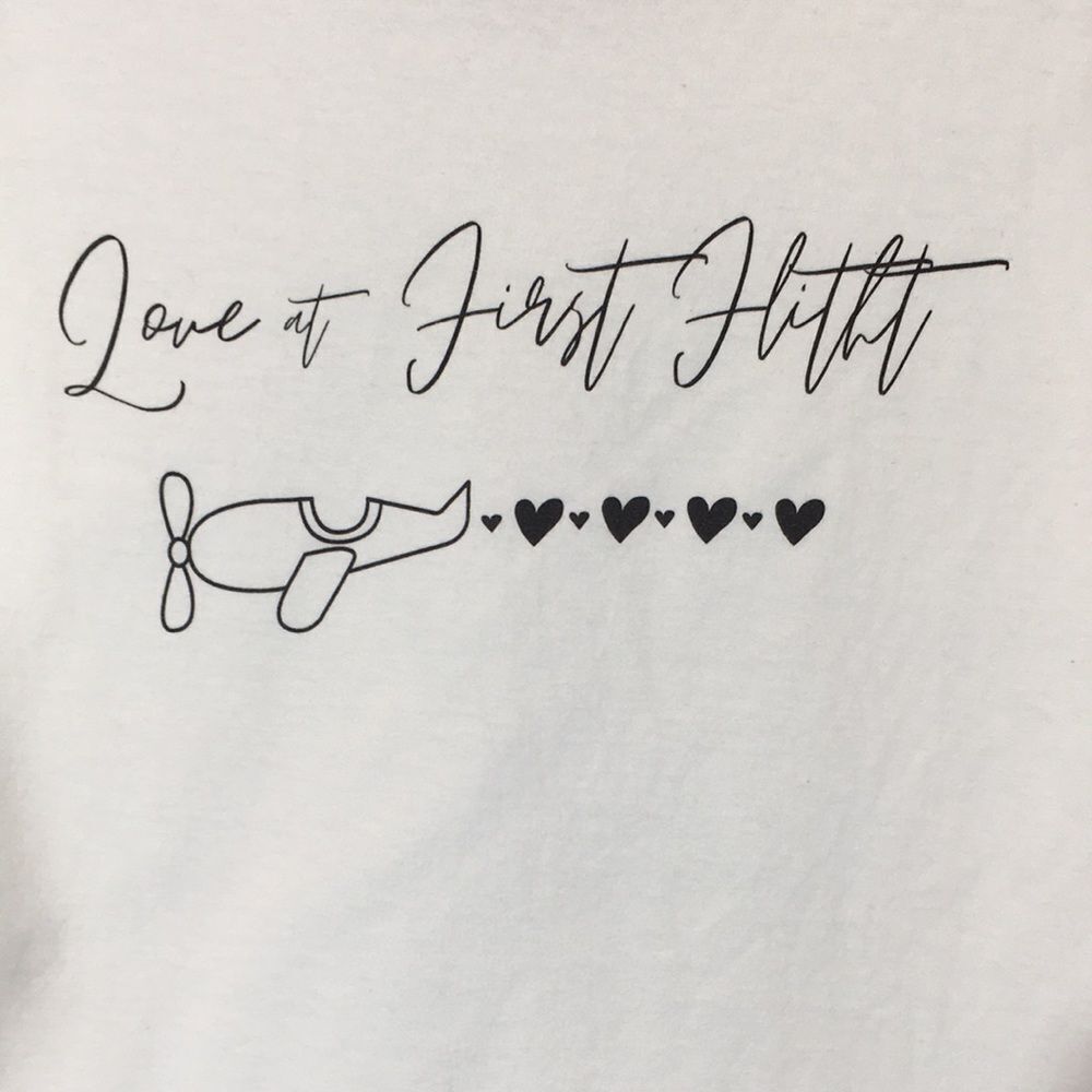 White Gray Raglan Tee Travel Graphic Print Top - Picture 4 of 6